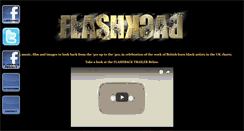 Desktop Screenshot of flashbackprojectuk.biz