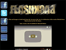 Tablet Screenshot of flashbackprojectuk.biz